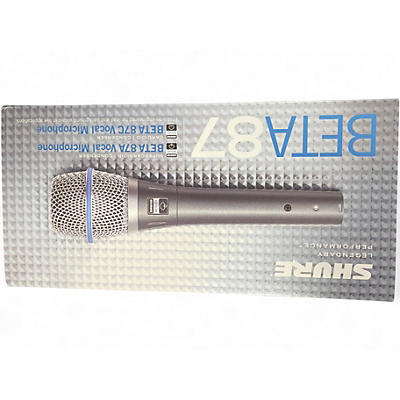 Used Shure Beta 87A Condenser Microphone