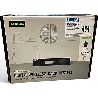 Used Shure GLXD14R+ B98 Z3 Instrument Wireless System