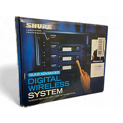 Used Shure GLXD14R Wireless System