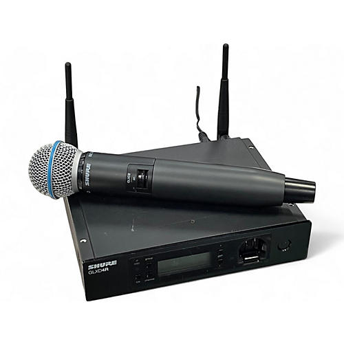 Shure Used Shure GLXD4R WITH BETA 58A Handheld Wireless System