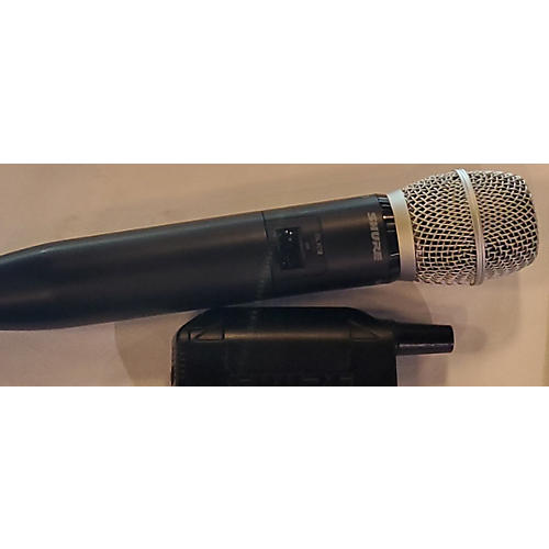 Shure Used Shure GLXD4R With SM86 & Bodypack Transmitter Handheld Wireless System