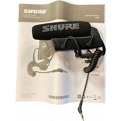 Used Shure Lenshopper VP83 Camera Microphones