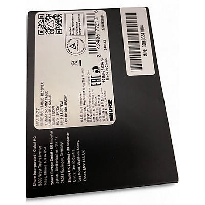 Used Shure MOVEMIC  RECEIVER Wireless System