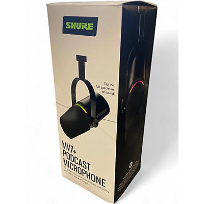Used Shure MV7+ Condenser Microphone