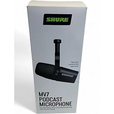 Used Shure MV7 Dynamic Microphone