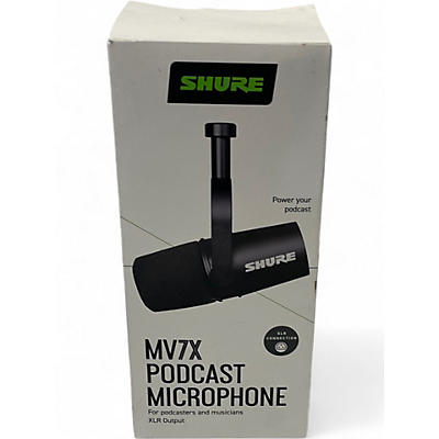 Used Shure MV7X Dynamic Microphone