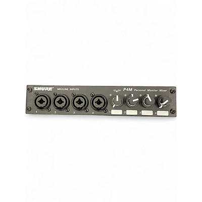 Used Shure P4M Line Mixer
