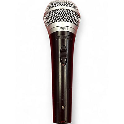 Used Shure PG48XLR Dynamic Microphone