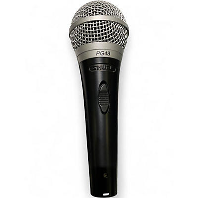 Used Shure PG48XLR Dynamic Microphone