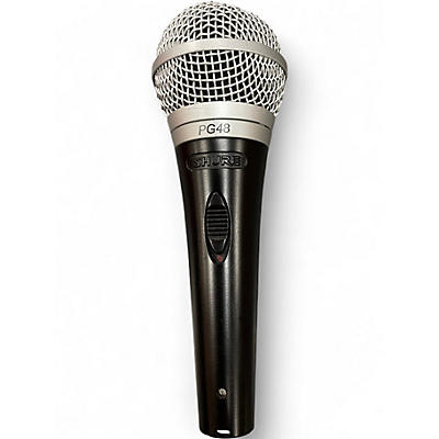 Used Shure PG48XLR Dynamic Microphone