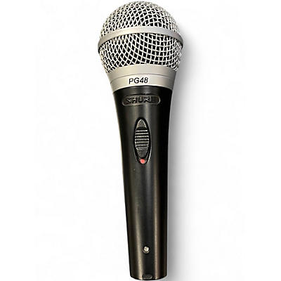 Used Shure PG48XLR Dynamic Microphone