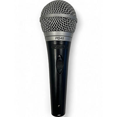 Used Shure PG48XLR Dynamic Microphone