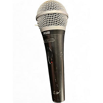 Used Shure PG58LC Dynamic Microphone