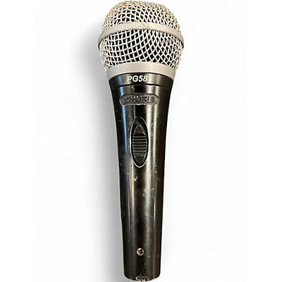 Used Shure PG58LC Dynamic Microphone