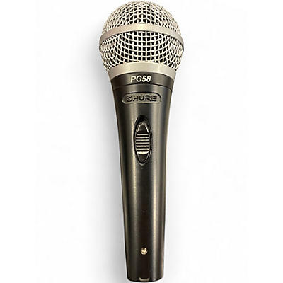 Used Shure PG58XLR Dynamic Microphone