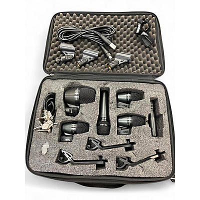 Used Shure PGA 6 Piece Drum Mic Kit Percussion Microphone Pack