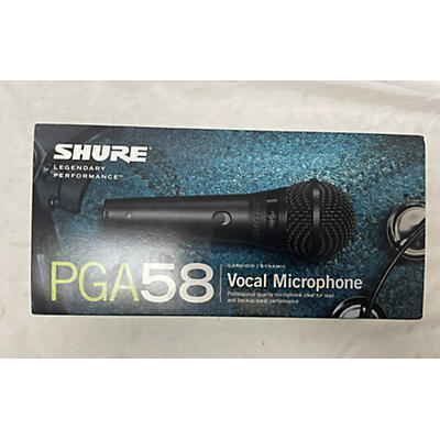 Shure Used Shure PGA58 Dynamic Microphone