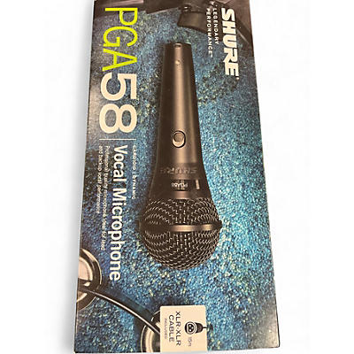 Used Shure PGA58 Dynamic Microphone