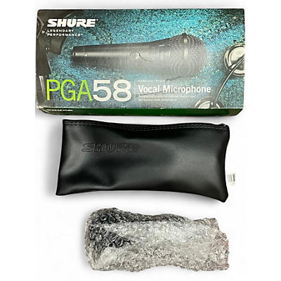 Used Shure PGA58 Dynamic Microphone