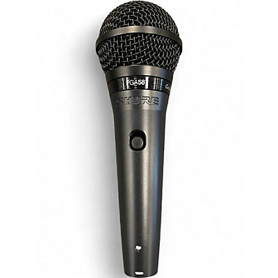 Used Shure PGA58 Dynamic Microphone