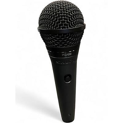 Used Shure PGA58 Dynamic Microphone