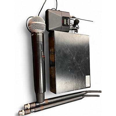 Used Shure QLXD4/85 Combo Wireless Handheld and Lavalier Microphone  Wireless System