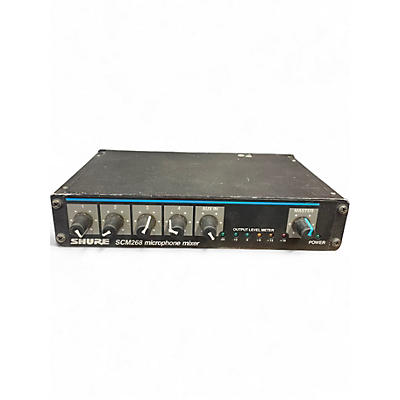 Used Shure SCM268 Unpowered Mixer