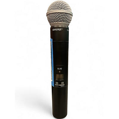 Used Shure SLX2 SM58 H19 Band Handheld Wireless System