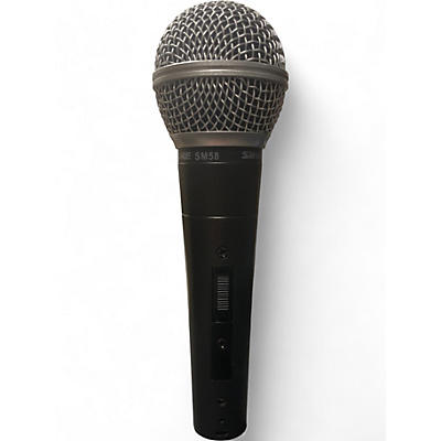 Used Shure SM58S With Switch Dynamic Microphone