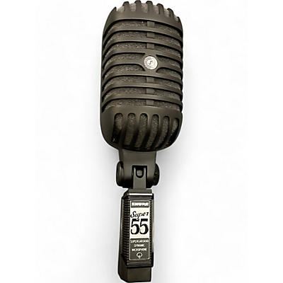 Used Shure Super 55 Limited Edition Pitch Black Dynamic Microphone