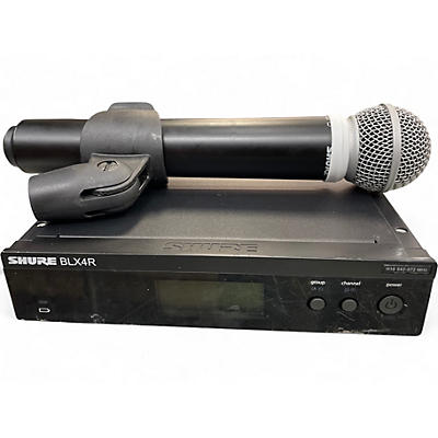 Used Shure blx4r wireless mic system with sm58 Microphone Pack