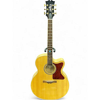 Used Sierra SJ88CE Natural Acoustic Electric Guitar