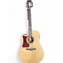 Used Sierra sd35lce Natural Acoustic Electric Guitar Natural