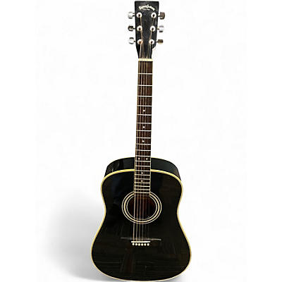 Used Sigma Guitars DM 2B Black Acoustic Guitar