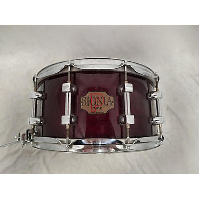 Signia Used Signia 14X7 Snare Drum Dark Cherry Burst