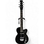 Used Silvertone 1303/U2 Black Solid Body Electric Guitar Black