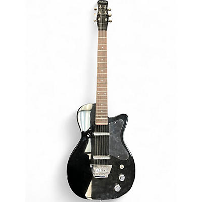 Used Silvertone 1303/U2 REISSUE GLOSS BLACK Solid Body Electric Guitar