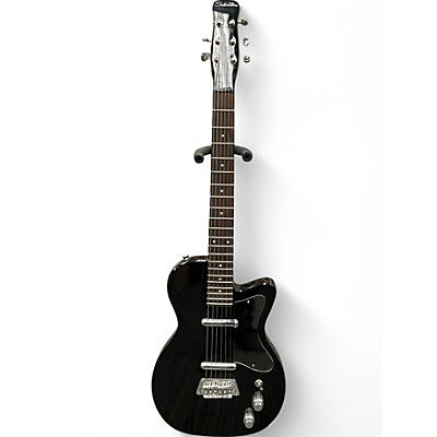 Used Silvertone 1303/U2 Reissue BLACK Solid Body Electric Guitar