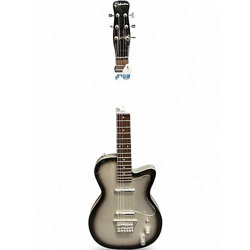 Used Silvertone 1303/U2 Reissue Silverburst Solid Body Electric Guitar Silverburst