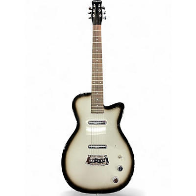 Used Silvertone 1303/U2 Silverburst Solid Body Electric Guitar
