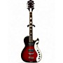 Used Silvertone 1423 RSFB Redburst Solid Body Electric Guitar Redburst