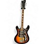 Used Silvertone 1441 sunburst Solid Body Electric Guitar sunburst