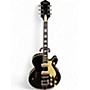 Used Silvertone 1446 REISSUE BLACK Hollow Body Electric Guitar BLACK