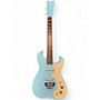 Used Silvertone 1449 Daphne Blue Solid Body Electric Guitar Daphne Blue