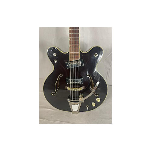 Silvertone Used Silvertone 1475 Low Gloss Chocolate Hollow Body Electric Guitar Low Gloss Chocolate