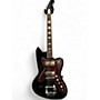 Used Silvertone 1478 Black Solid Body Electric Guitar Black