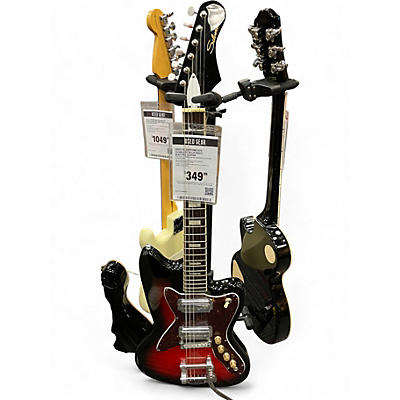 Used Silvertone 1478 SUNBURST Solid Body Electric Guitar