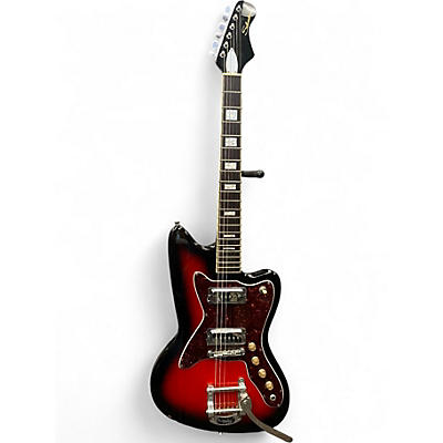 Used Silvertone 1478 Solidbody Red Sunburst Solid Body Electric Guitar