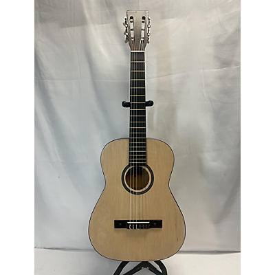 Used Silvertone 57-660 Natural Classical Acoustic Guitar