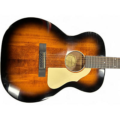 Used Silvertone 600E/AVS American Vintage Sunburst Acoustic Electric Guitar